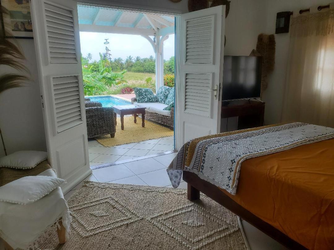 Chambre D'Hote Avec Vue Mer Grand-Bourg  Bagian luar foto